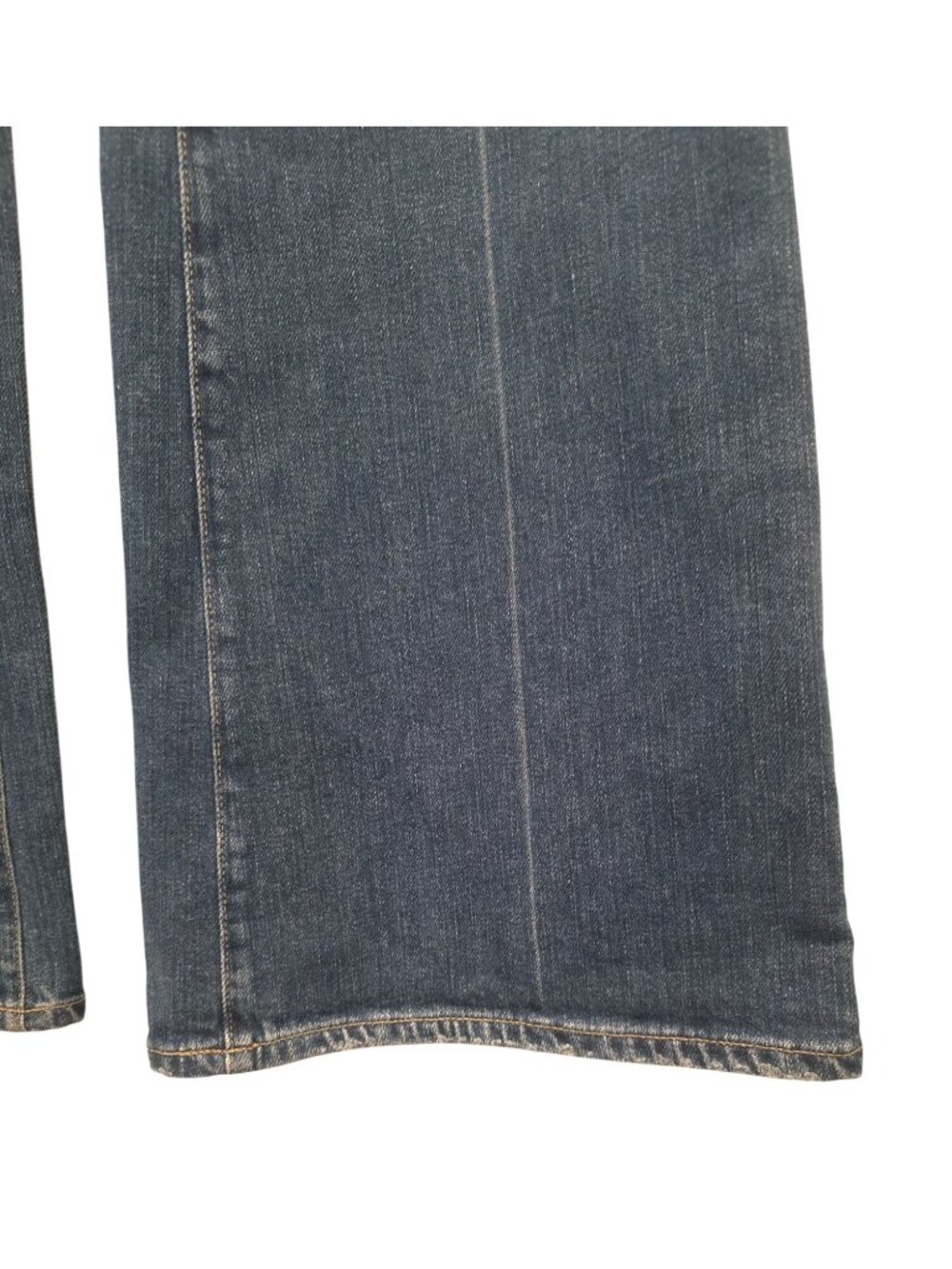 Y2K PAIGE Premium Denim ROBERTSON Mid-Rise Blue Flare Jeans Sz 30 - Made In USA - Picture 4 of 9